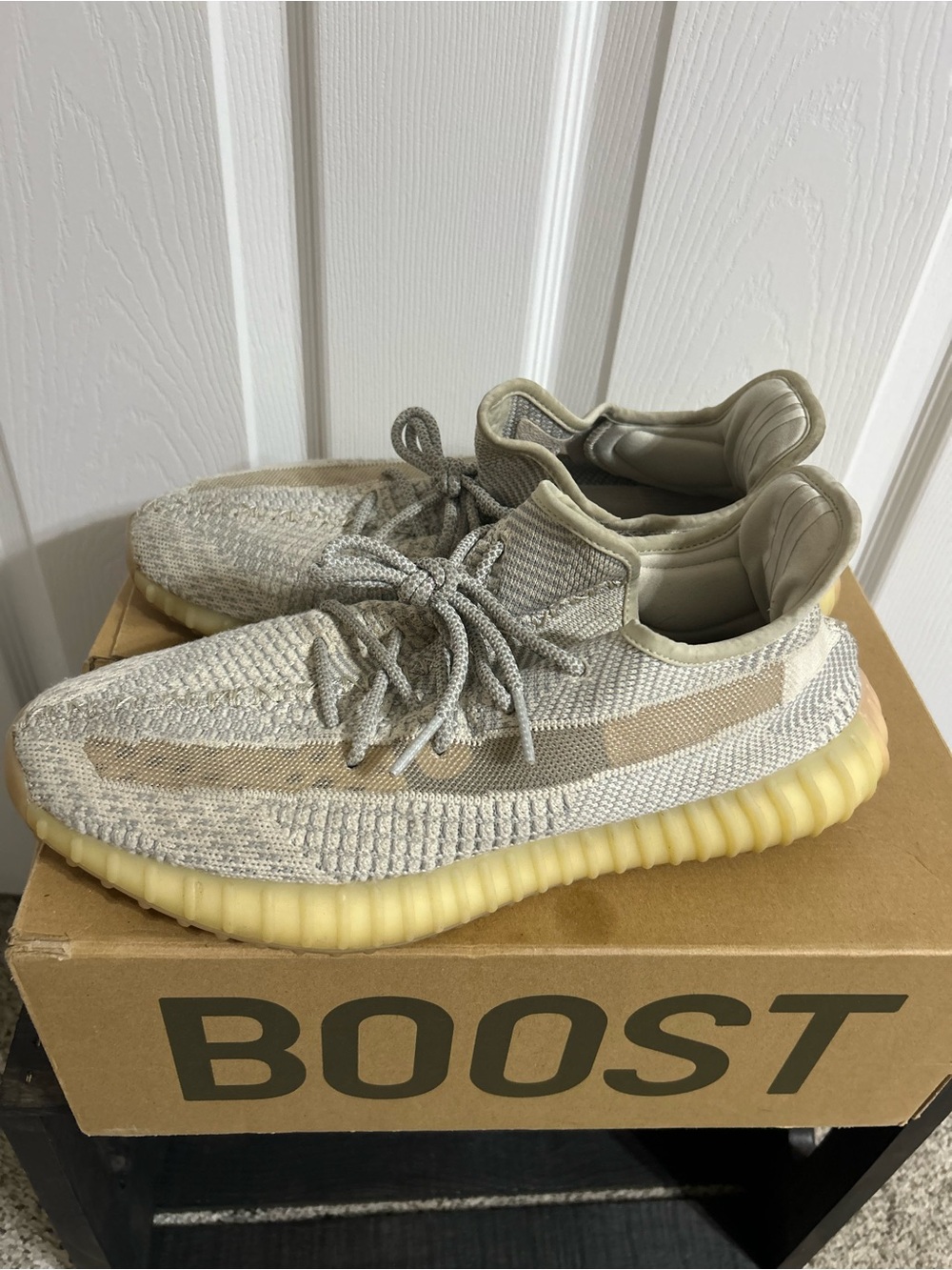 Adidas Yeezy Boost 350 V2 Lundmark Men’s Sneakers Sz 12 W/ Box